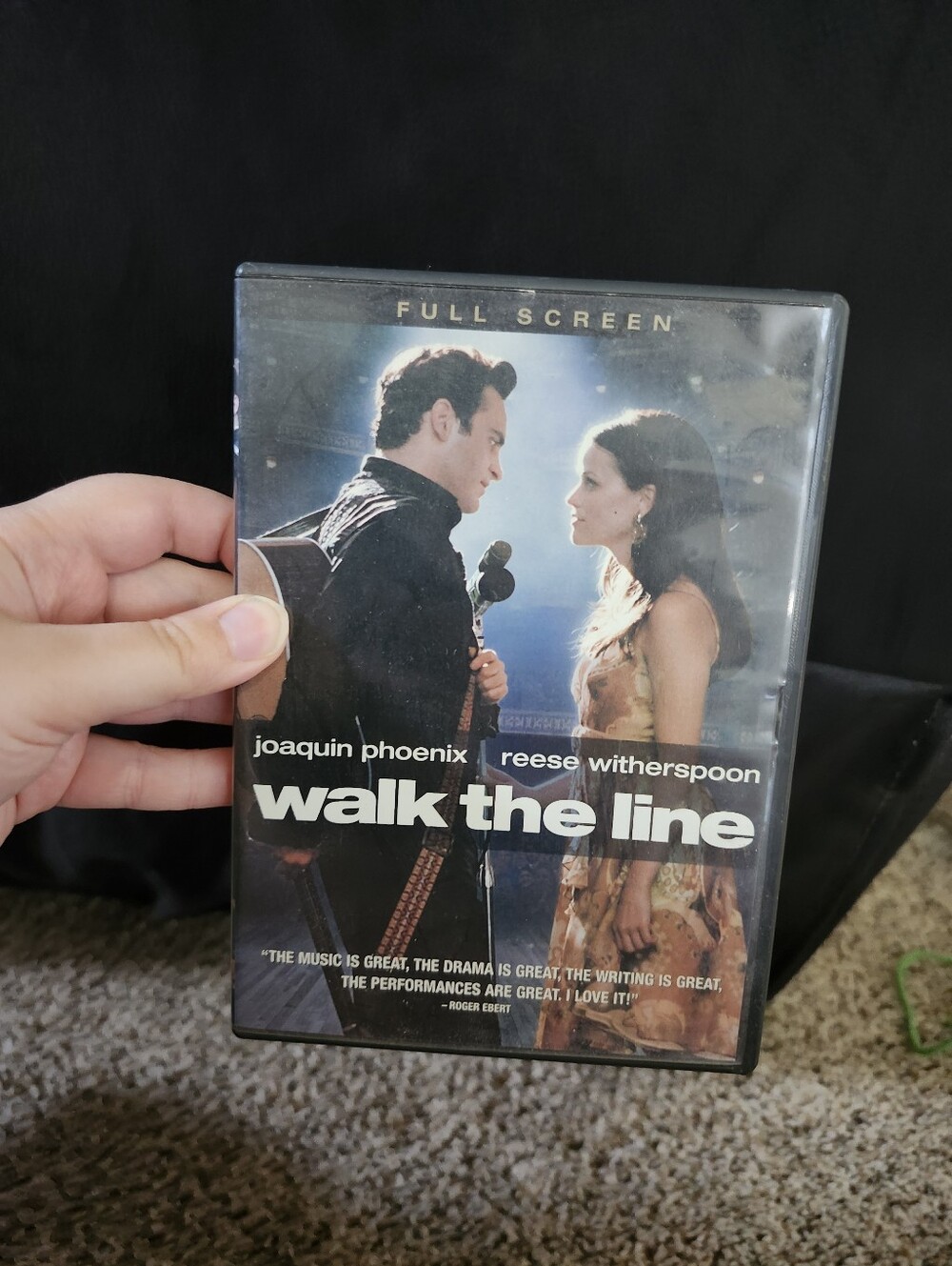 Walk the Line DVD - Black